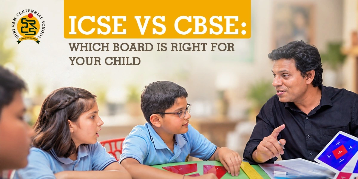 Day boarding and full boarding at Shri Ram Centennial School