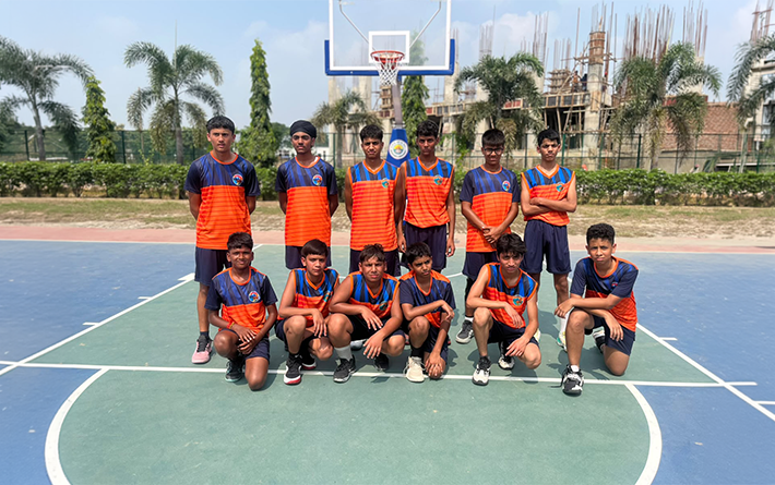 Srcians basketball team performance at CISCE Nationals
